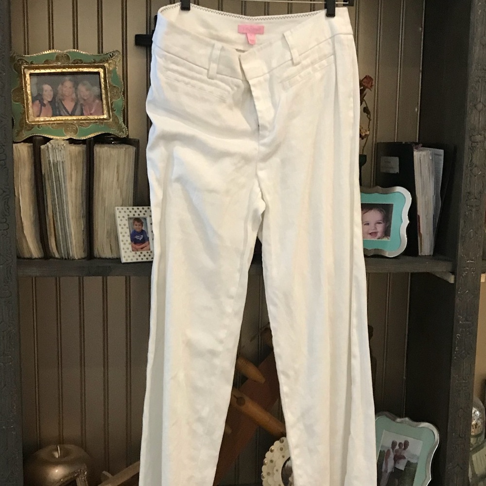 Lilly Pulitzer white pants